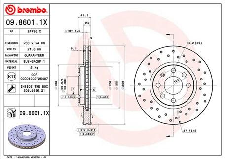 Magneti Marelli 360406039502 - Disque de frein cwaw.fr