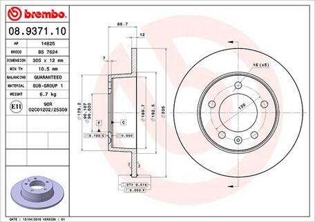 Magneti Marelli 360406039600 - Disque de frein cwaw.fr