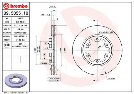 Magneti Marelli 360406035000 - Disque de frein cwaw.fr