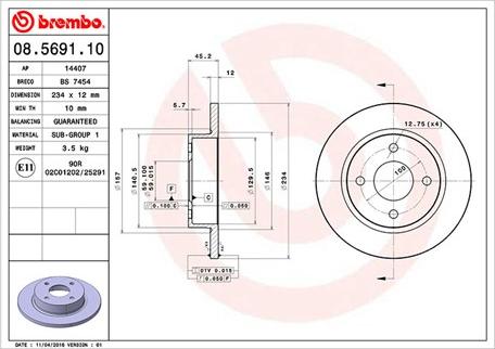 Magneti Marelli 360406035800 - Disque de frein cwaw.fr