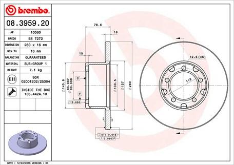 Magneti Marelli 360406031400 - Disque de frein cwaw.fr