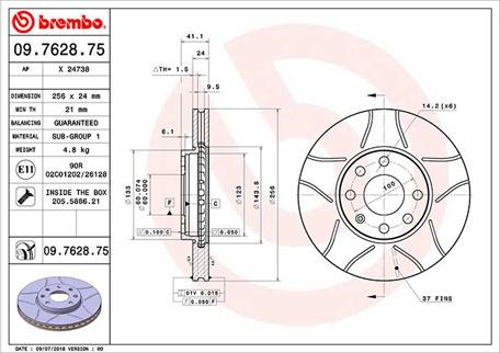 Magneti Marelli 360406038705 - Disque de frein cwaw.fr