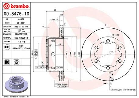 Magneti Marelli 360406033200 - Disque de frein cwaw.fr