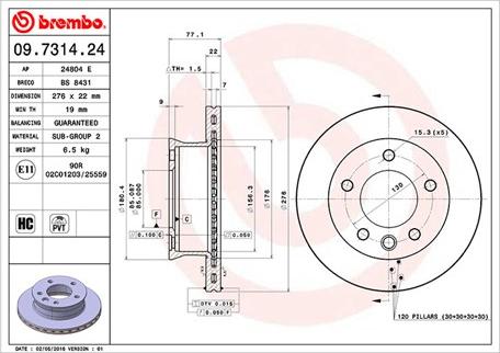 Magneti Marelli 360406032500 - Disque de frein cwaw.fr