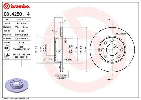 Magneti Marelli 360406037100 - Disque de frein cwaw.fr