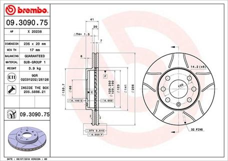 Magneti Marelli 360406037305 - Disque de frein cwaw.fr