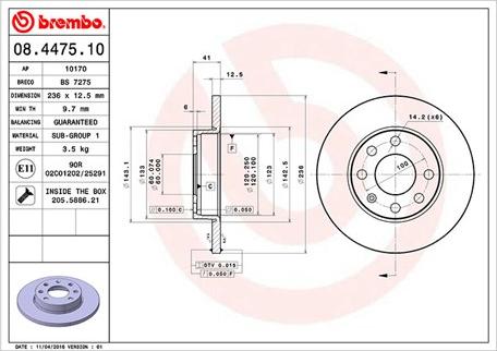 Magneti Marelli 360406037200 - Disque de frein cwaw.fr