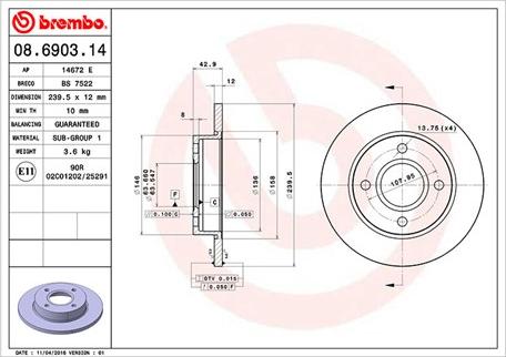 Magneti Marelli 360406025700 - Disque de frein cwaw.fr