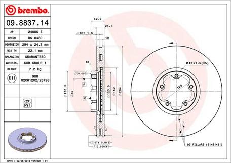 Magneti Marelli 360406026300 - Disque de frein cwaw.fr