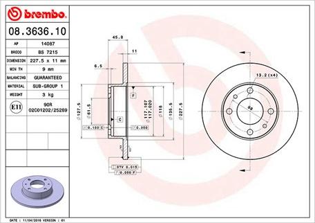 Magneti Marelli 360406020400 - Disque de frein cwaw.fr