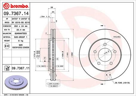 Magneti Marelli 360406020000 - Disque de frein cwaw.fr