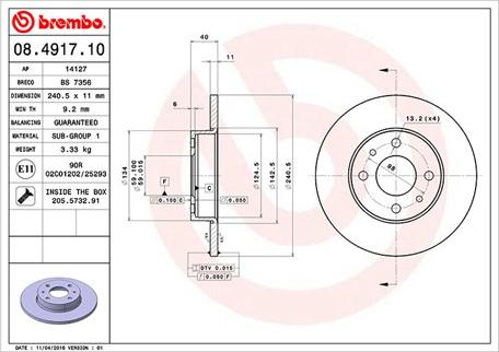 Magneti Marelli 360406021400 - Disque de frein cwaw.fr