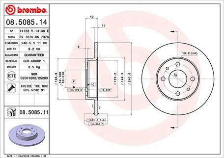 Magneti Marelli 360406021600 - Disque de frein cwaw.fr