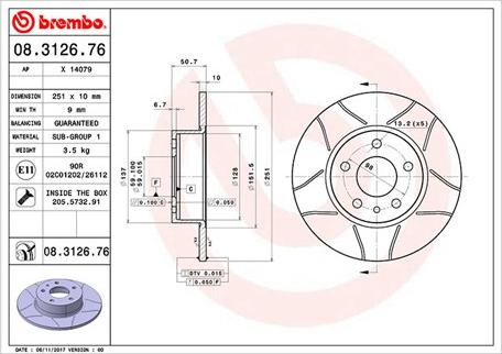 Magneti Marelli 360406021105 - Disque de frein cwaw.fr