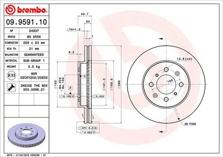 Magneti Marelli 360406028400 - Disque de frein cwaw.fr