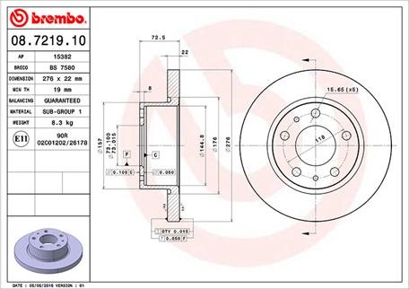 Magneti Marelli 360406023200 - Disque de frein cwaw.fr