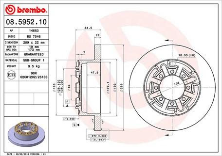 Magneti Marelli 360406022900 - Disque de frein cwaw.fr