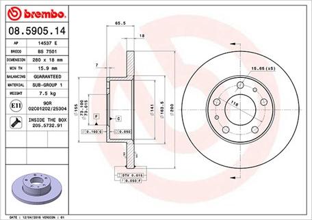 Magneti Marelli 360406022500 - Disque de frein cwaw.fr