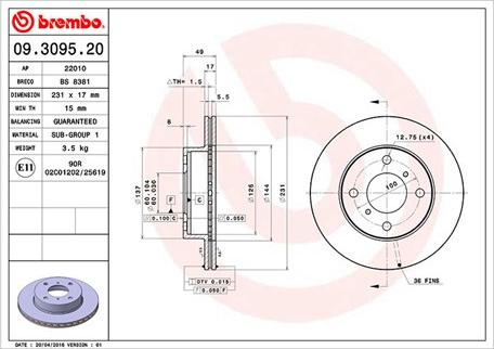 Magneti Marelli 360406027300 - Disque de frein cwaw.fr