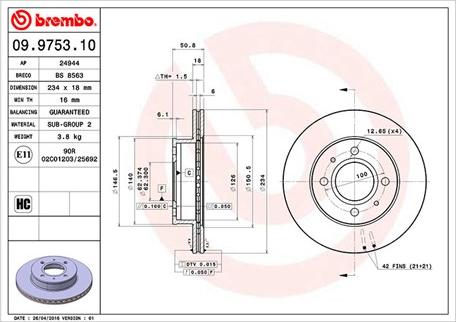 Magneti Marelli 360406027200 - Disque de frein cwaw.fr