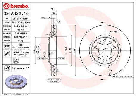 Magneti Marelli 360406075600 - Disque de frein cwaw.fr