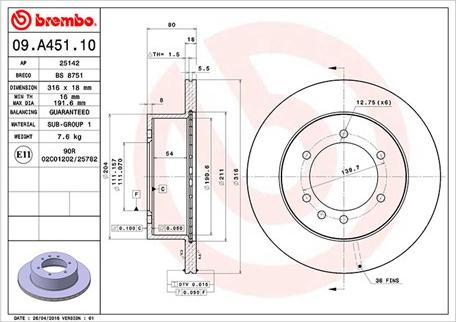 Magneti Marelli 360406072200 - Disque de frein cwaw.fr