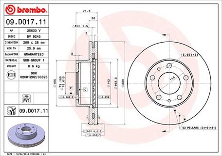 Magneti Marelli 360406159101 - Disque de frein cwaw.fr