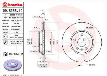 Magneti Marelli 360406108000 - Disque de frein cwaw.fr