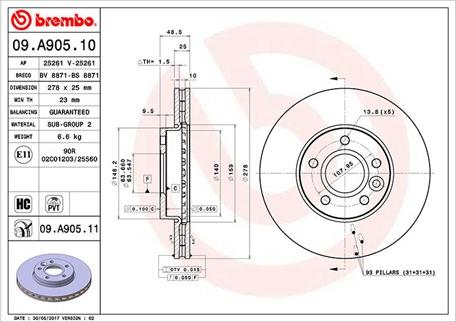 Magneti Marelli 360406107100 - Disque de frein cwaw.fr