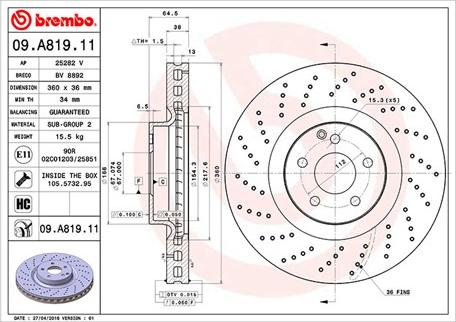 Magneti Marelli 360406116601 - Disque de frein cwaw.fr