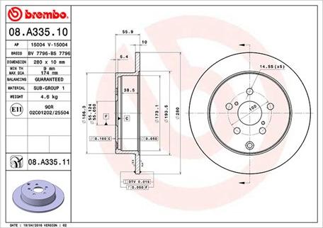 Magneti Marelli 360406112500 - Disque de frein cwaw.fr