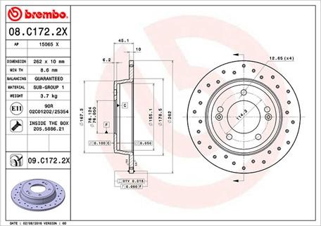 Magneti Marelli 360406136002 - Disque de frein cwaw.fr