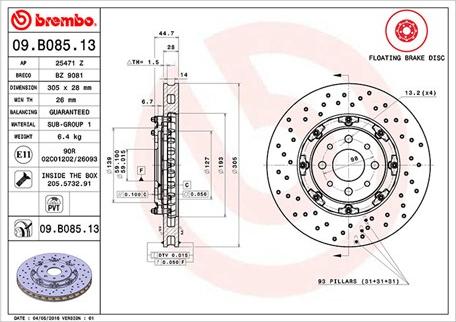 Magneti Marelli 360406129603 - Disque de frein cwaw.fr