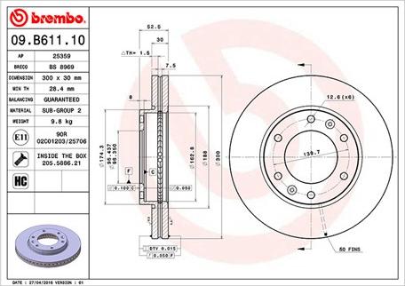 Magneti Marelli 360406125400 - Disque de frein cwaw.fr