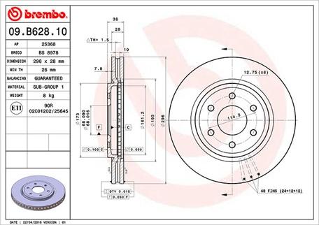 Magneti Marelli 360406126100 - Disque de frein cwaw.fr