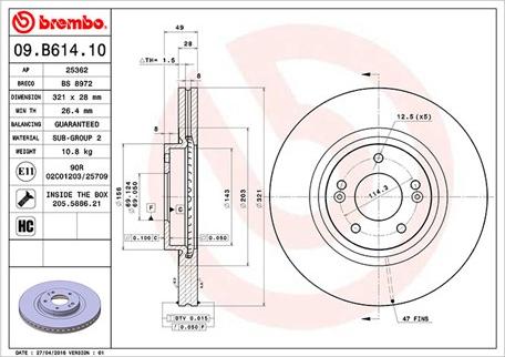 Magneti Marelli 360406121000 - Disque de frein cwaw.fr