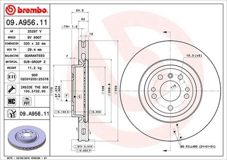 Magneti Marelli 360406122001 - Disque de frein cwaw.fr