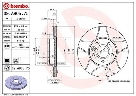 Magneti Marelli 360406176305 - Disque de frein cwaw.fr