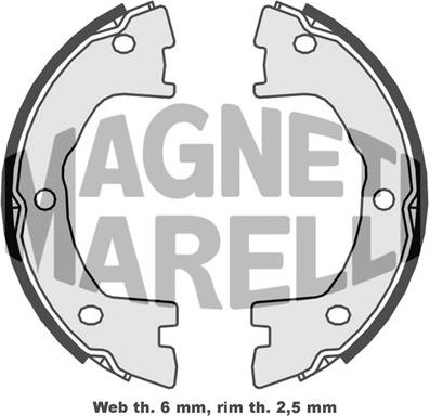 Magneti Marelli 360219198302 - Mâchoire de frein cwaw.fr