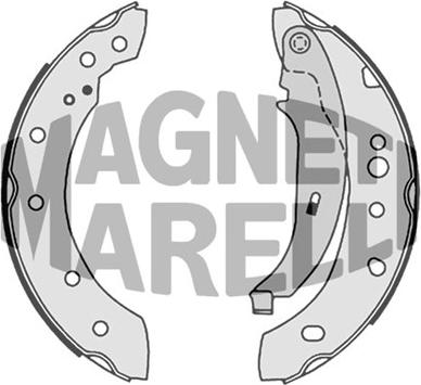 Magneti Marelli 360219198313 - Mâchoire de frein cwaw.fr