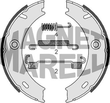 Magneti Marelli 360219198375 - Mâchoire de frein cwaw.fr