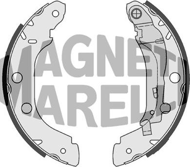 Magneti Marelli 360219192199 - Mâchoire de frein cwaw.fr