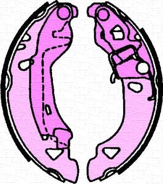 Magneti Marelli 360219192159 - Mâchoire de frein cwaw.fr