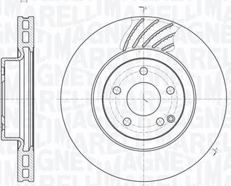 Magneti Marelli 361302040496 - Disque de frein cwaw.fr