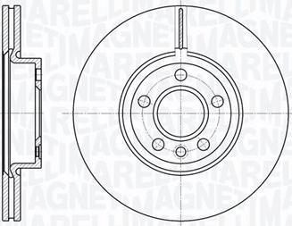 Magneti Marelli 361302040490 - Disque de frein cwaw.fr