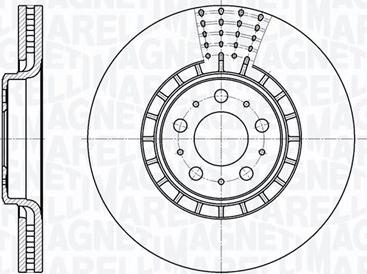 Magneti Marelli 361302040498 - Disque de frein cwaw.fr