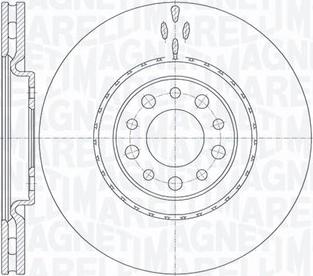 Magneti Marelli 361302040446 - Disque de frein cwaw.fr