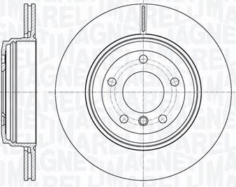 Magneti Marelli 361302040450 - Disque de frein cwaw.fr