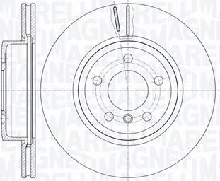 Magneti Marelli 361302040468 - Disque de frein cwaw.fr