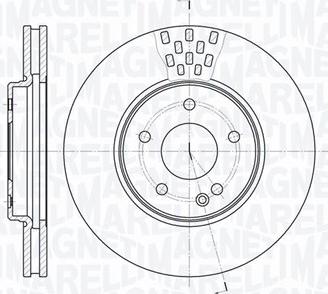 Magneti Marelli 361302040404 - Disque de frein cwaw.fr